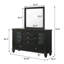Commode 11 tiroirs avec miroir -1475226673
