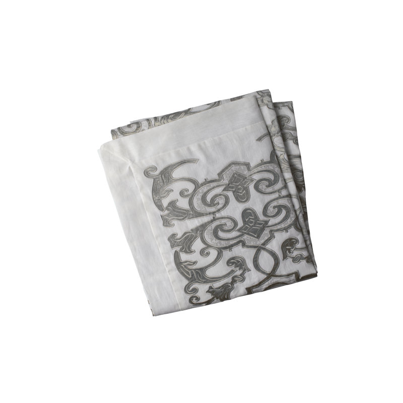Mozart Throw Blanket, Ice Silver, 24" x 98"