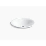 KOHLER Sartorial Paisley Carillon, ARTIST EDITIONS Round Wading Pool Bathroom Sink