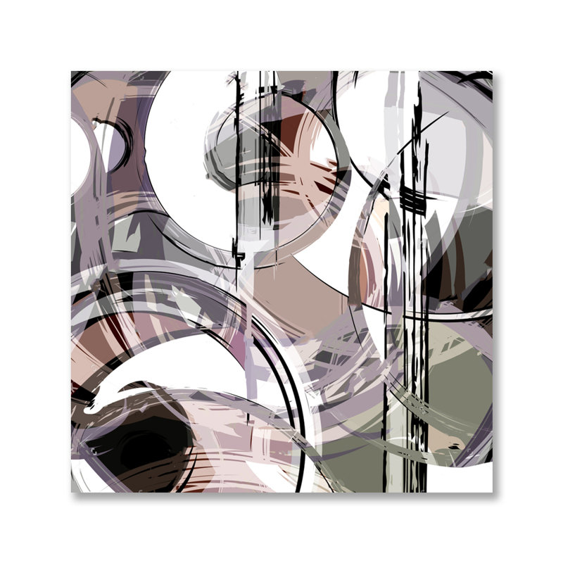 Giomatrix - impression sans cadre, Plastique / acrylique, H 55 po x l 55 po