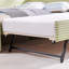 Lit de jour avec couchette sans sommier, avec port USB et adorable tissu en forme de vague-166699305