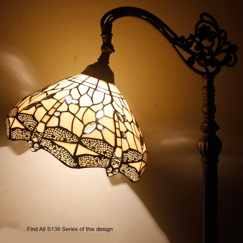 Lampe sur pied arquée 64 po Alexias
