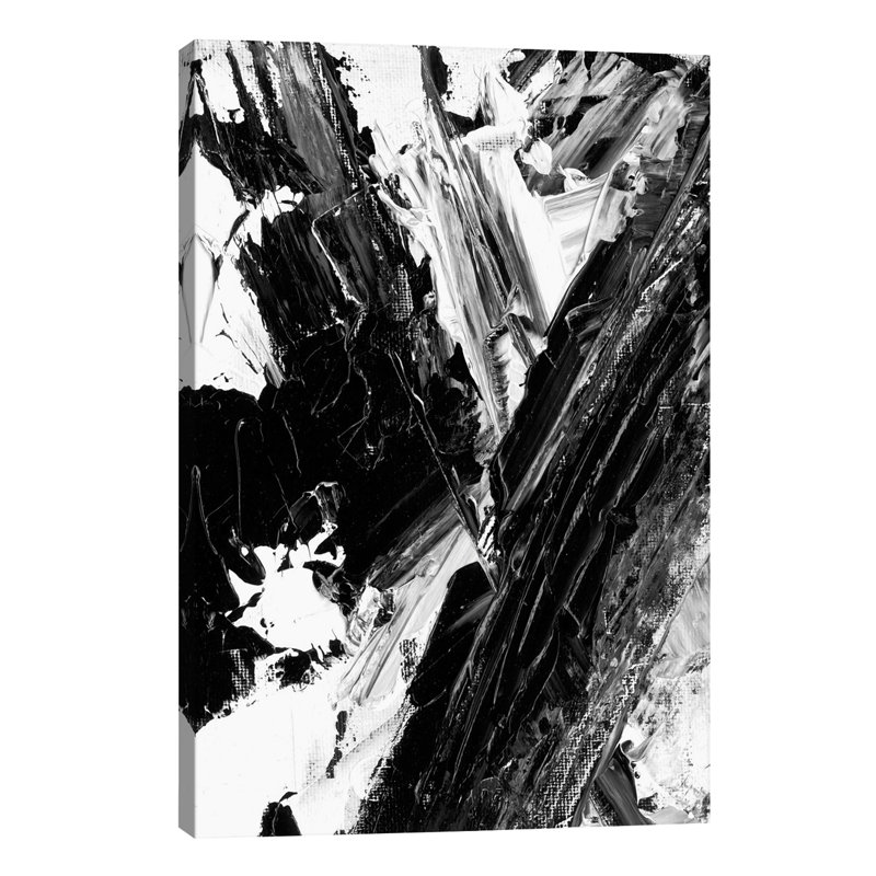 Sporadic II by Ethan Harper - Wrapped Canvas Painting, 30.48cm H x 20.32cm W x 1.91cm D