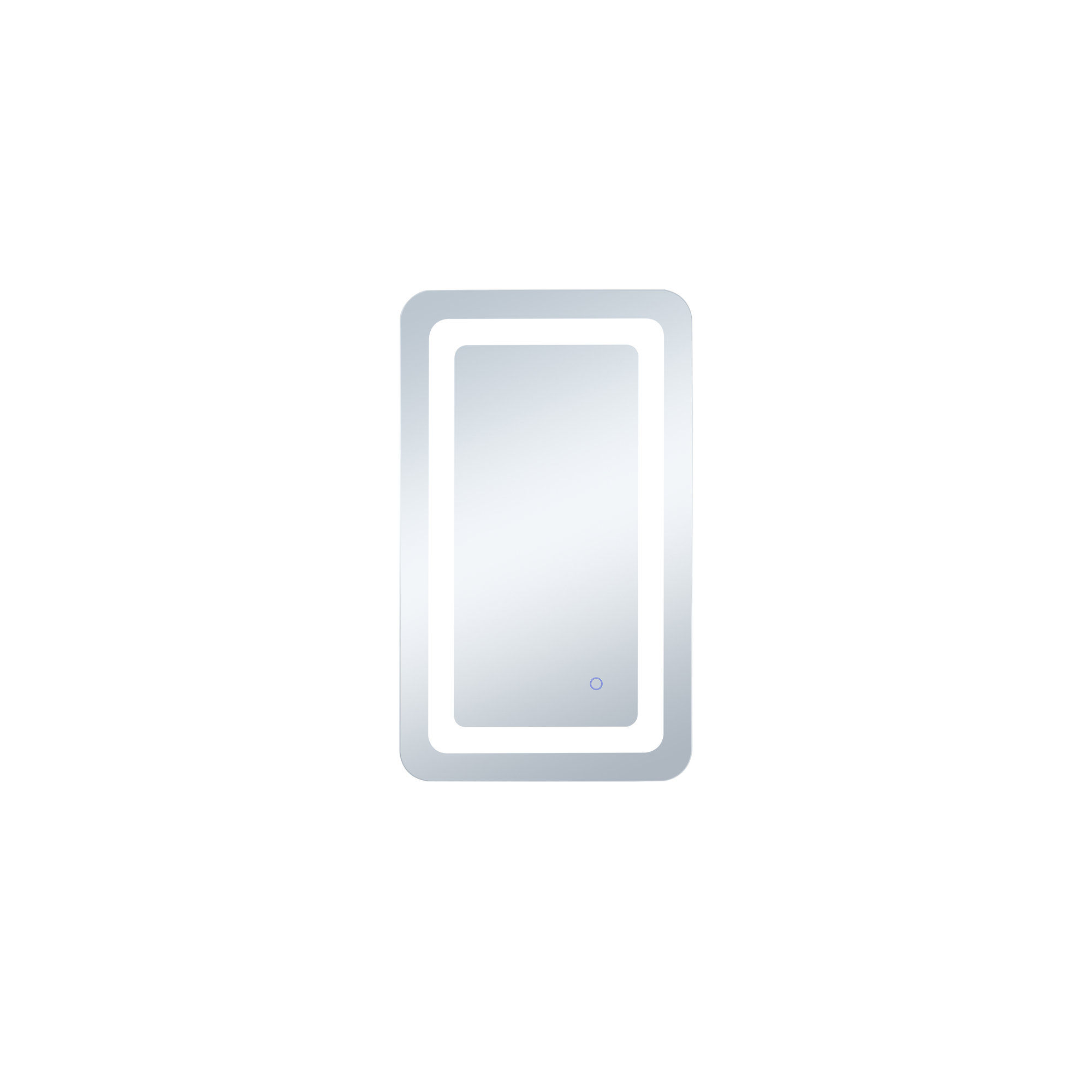 Juliane Mirror, 30" x 27", Rectangle