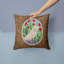 Coussin décoratif intérieur/extérieur golden retriever