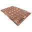 Rectangle 173 cm x 250 cm Geometric Hand Woven Kilim Area Rug