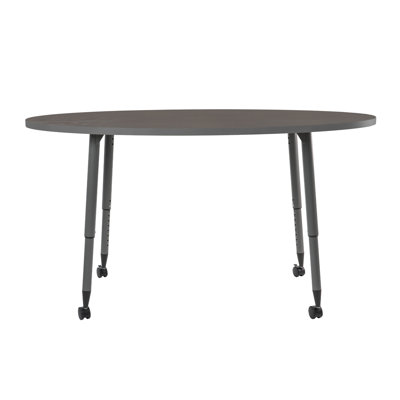 Table d'activité thermofusionnée 30 x 60 avec pieds fuselés réglables Adapte