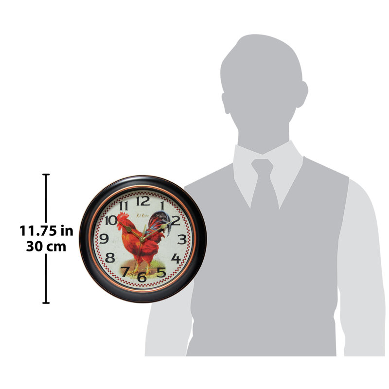Horloge murale 12 pouces Verner Country