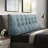 Sit-up Back Comfort Linen Bed Rest Back Contour Headboard Wedge Reading Pillow Compression-93547051-93547050