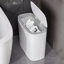 8 Litre Touch Top Waste Basket