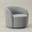 Fauteuil demi-tonneau pivotant Clcle-88388128