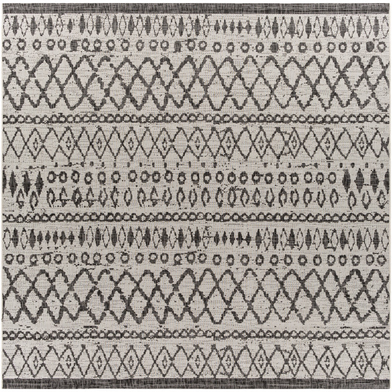 Hongming Indoor / Outdoor Rug, Square 7'10"