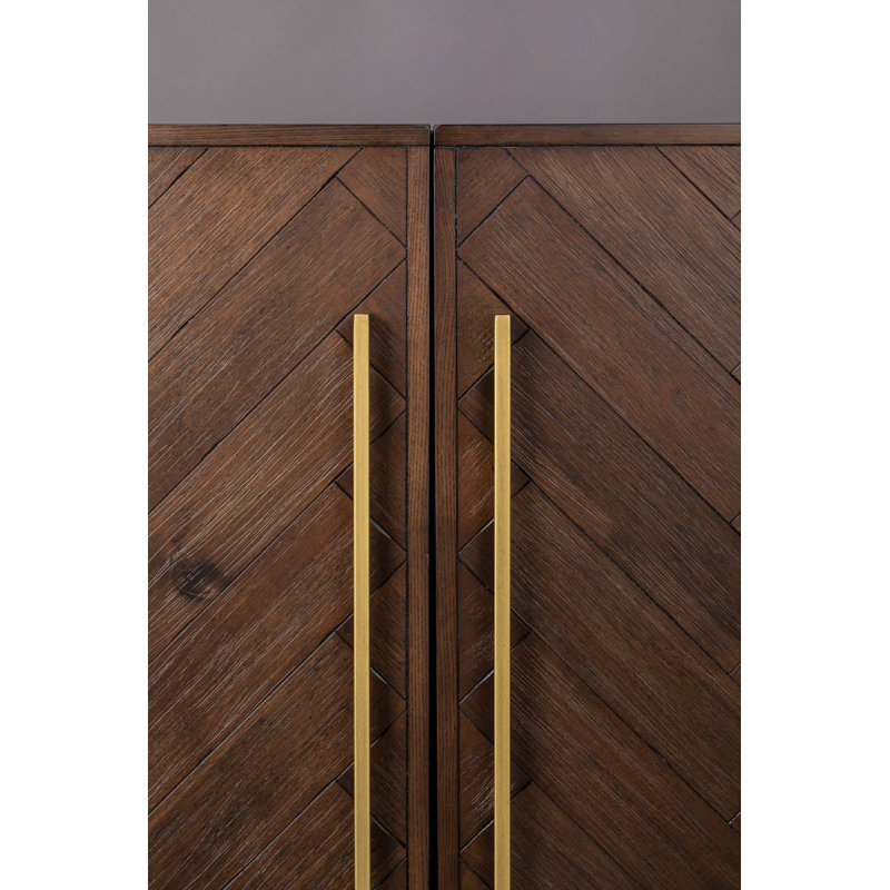 Solid Wood Bar Cabinet