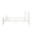 Modern Queen Size Metal Bed Frame, Headboard & , White, Silent, Easy Installation, No Box Spring Needed, 600 Lbs Weight Bearing - And For Extra Support, Quiet Nights