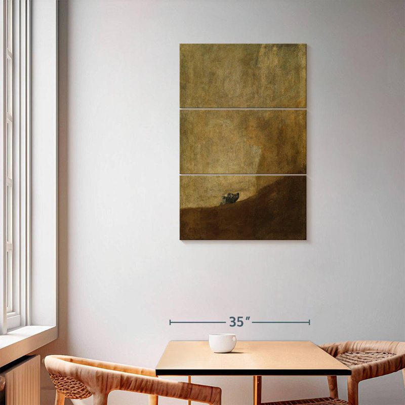 The Dog, 57" H x 36" W
