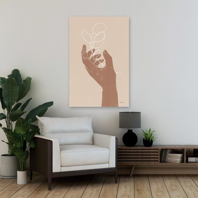 Boho Dreams I Neutral - art bohémien brun bohème brun, H 36 po x l 24 po