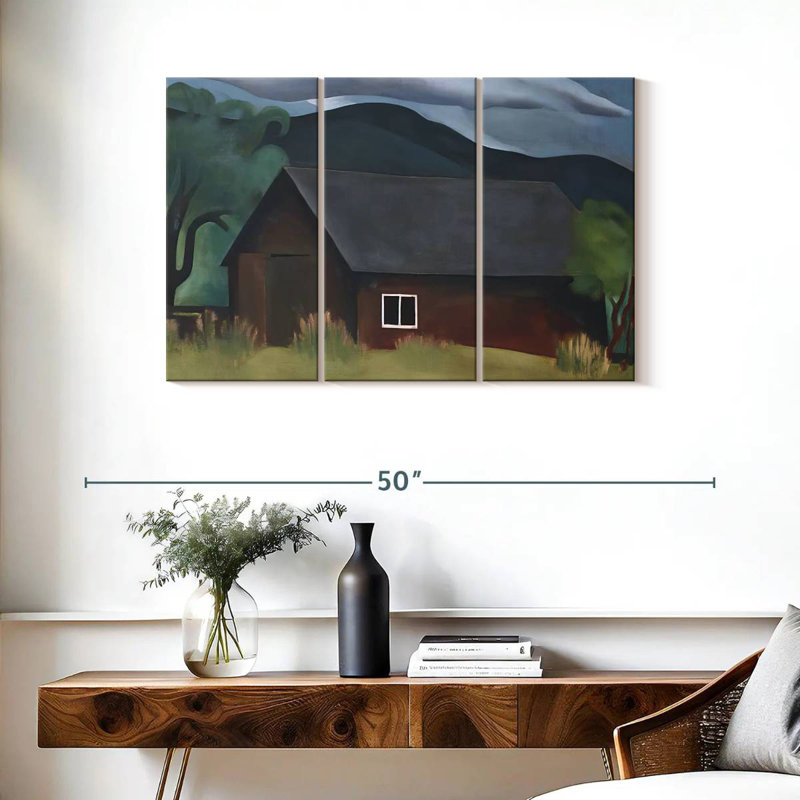 Lilie My Shanty Lake George, 36" H x 57" W