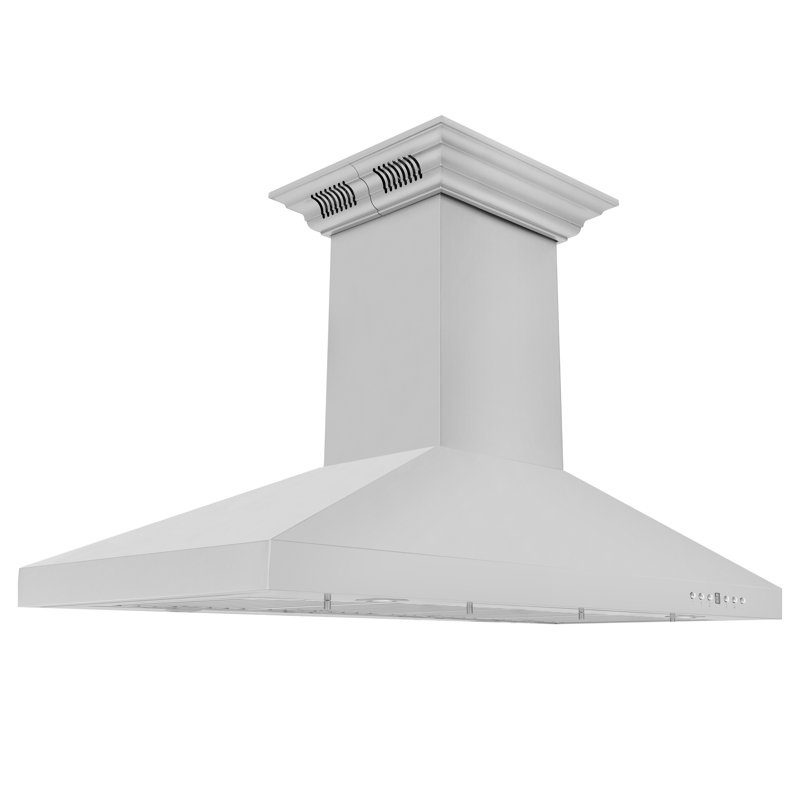 Hotte pour îlot de cuisine 48 pouces 400 CFM en acier inoxydable