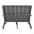 Byrnes Recycled Plastic Double Adirondack Loveseat-38201196