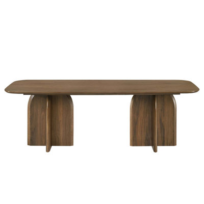 Rectangular Dining Table, Dark Walnut