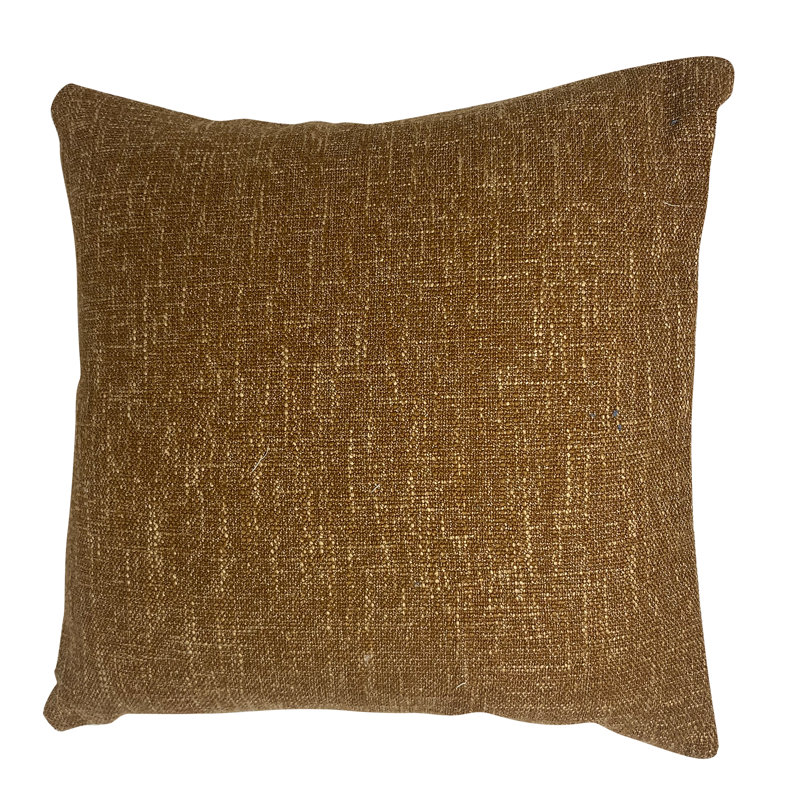 Housse et insert de coussin carré M10618, 18 po x 18 po, Cannelle