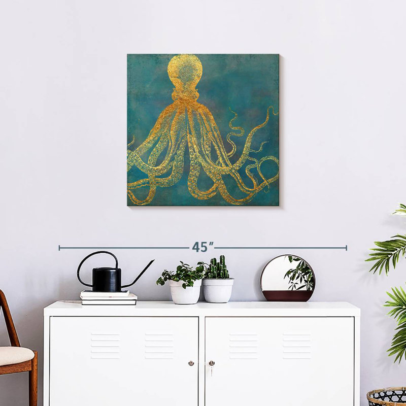 Deep Sea Life II, H 24 po x l 24 po