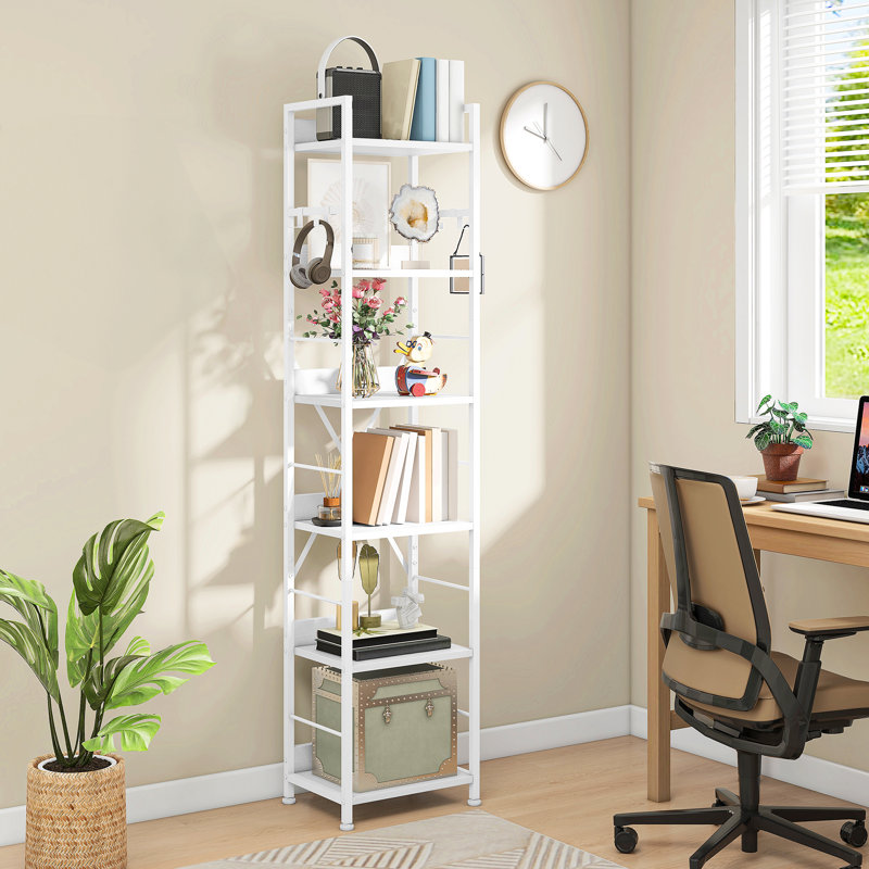 183cm H x 40cm W Metal Bookcase
