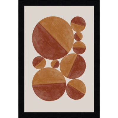 Paley "Burnt Orange Bols" Print