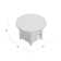Hebden Pine Round Solid Wood Dining Table