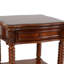 Table de bout en bois Khaf avec rangement