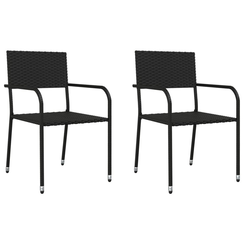 Aldarcie 2 - Person Wicker Patio Dining Set with Rectangular Table