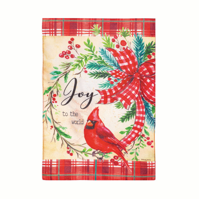 Drapeau de jardin Cardinal Joy