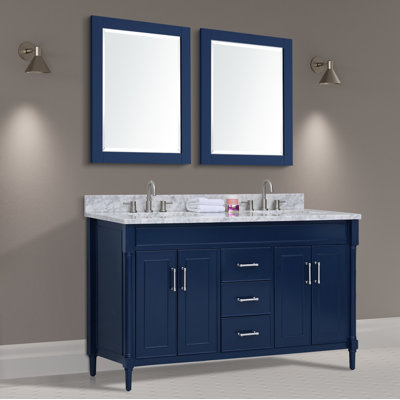 Ensemble de meuble-lavabo double 61 po Addison