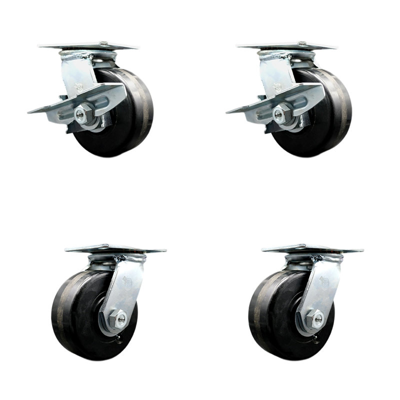 4-Piece Phenolic Caster Set