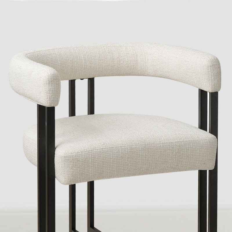 Tabouret de bar 24 po, Beige