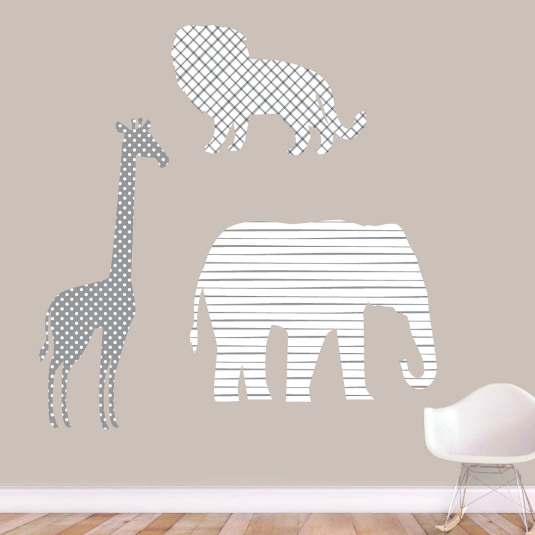 Animals Non-Wall Damaging Wall Decal Harriet Bee 