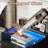 Carlette Floating Nightstands with Charging Station Floating Nightstand Set with Glass-321539705-321539704