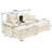 82.68" Corduroy Sleeper Sofa-2070541304