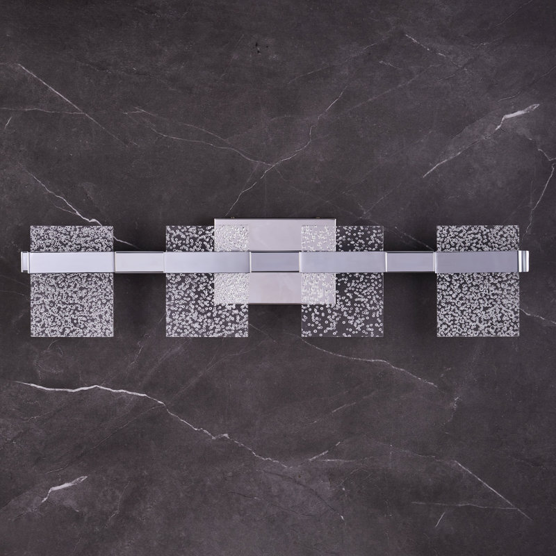 Andreamarie 4 - Light LED Vanity Light, Chrome
