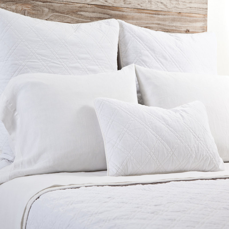 Brussels Coverlet, King Coverlet, Pewter