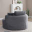 Chaise de salle de bain moderne en velours côtelé à siège profond Modern-616068644