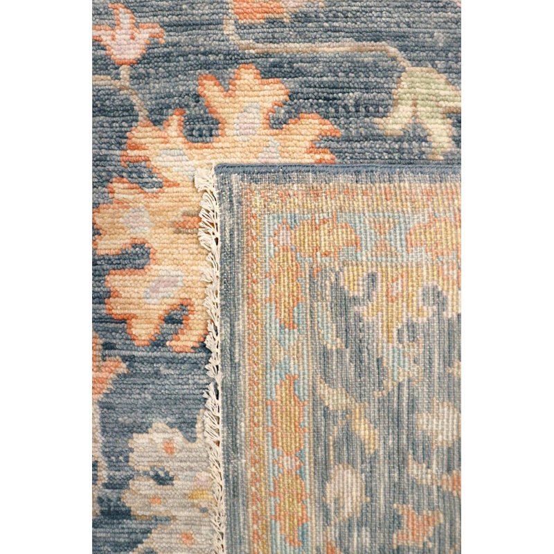 Oriental Area Rug in Blue, Rectangle 8'3" x 10'2"