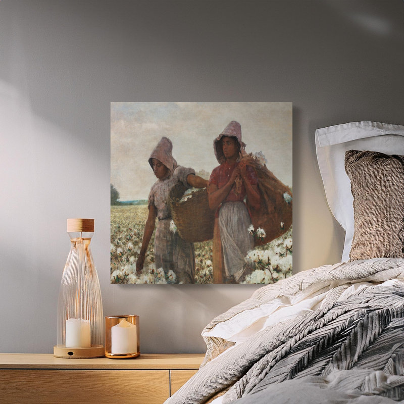 1 Piece Wrapped Canvas Wall Art Set, 6x6