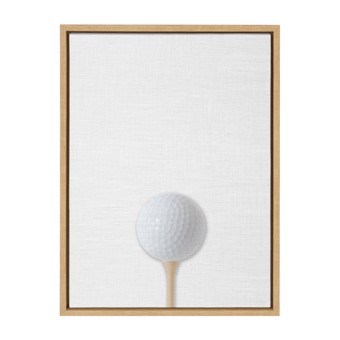 " Golf Ball Portrait Color " Harriet Bee
