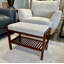 Acacia Padded Bench-910752081