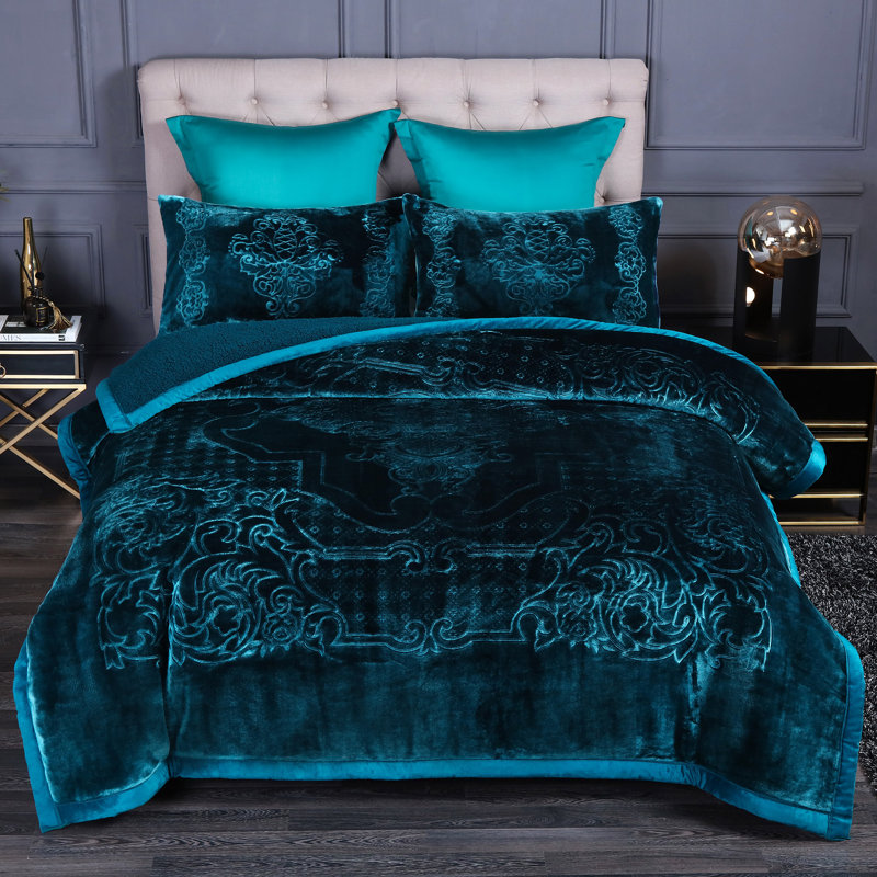 Couverture G-Lily-S20210916, Bleu sarcelle