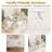5 - Piece Glass Top Pedestal Dining Set-115186298-103144948