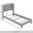 Jiahang Upholstered Unfinished Wingback Bed-1782426151-1782426150