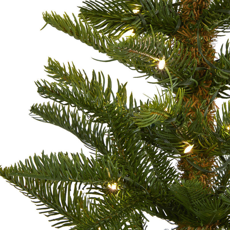 Lighted Artificial Christmas Tree, 5' H