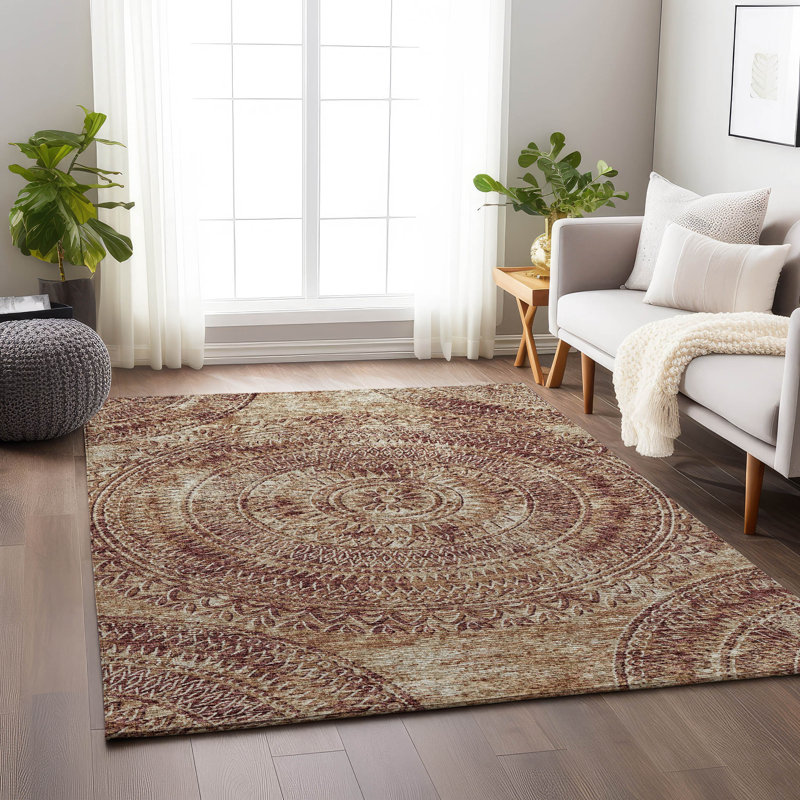 Premium Machine Washable Paullette AMF113 Rug, Rectangle 2'6" x 3'10"